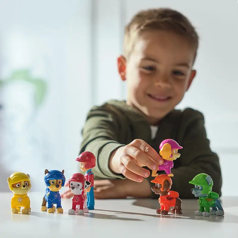 7pcs Paw Patrol Patrulla Canina Anime Action Figures