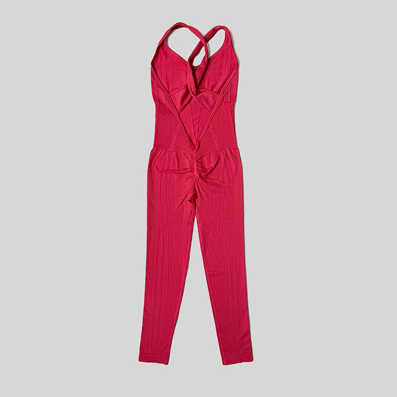 Jumpsuit Women's Fitness Suit Yoga Sets Sports For Woman Tracksuit