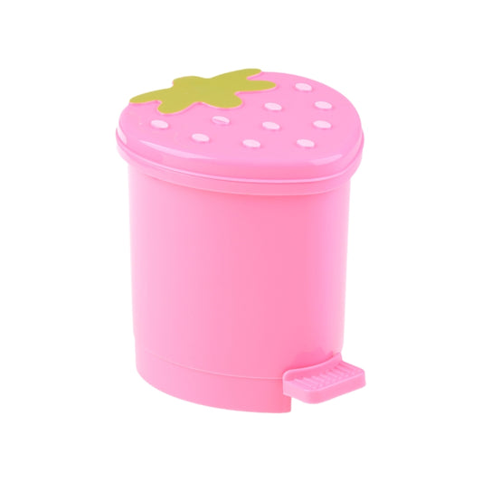 Mini Strawberry Trash Can with Lid