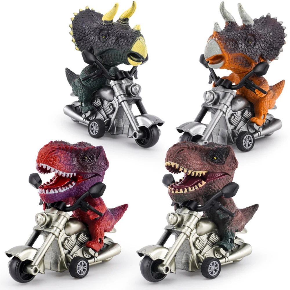 Dinosaur Modeling Pullback Motorcycle