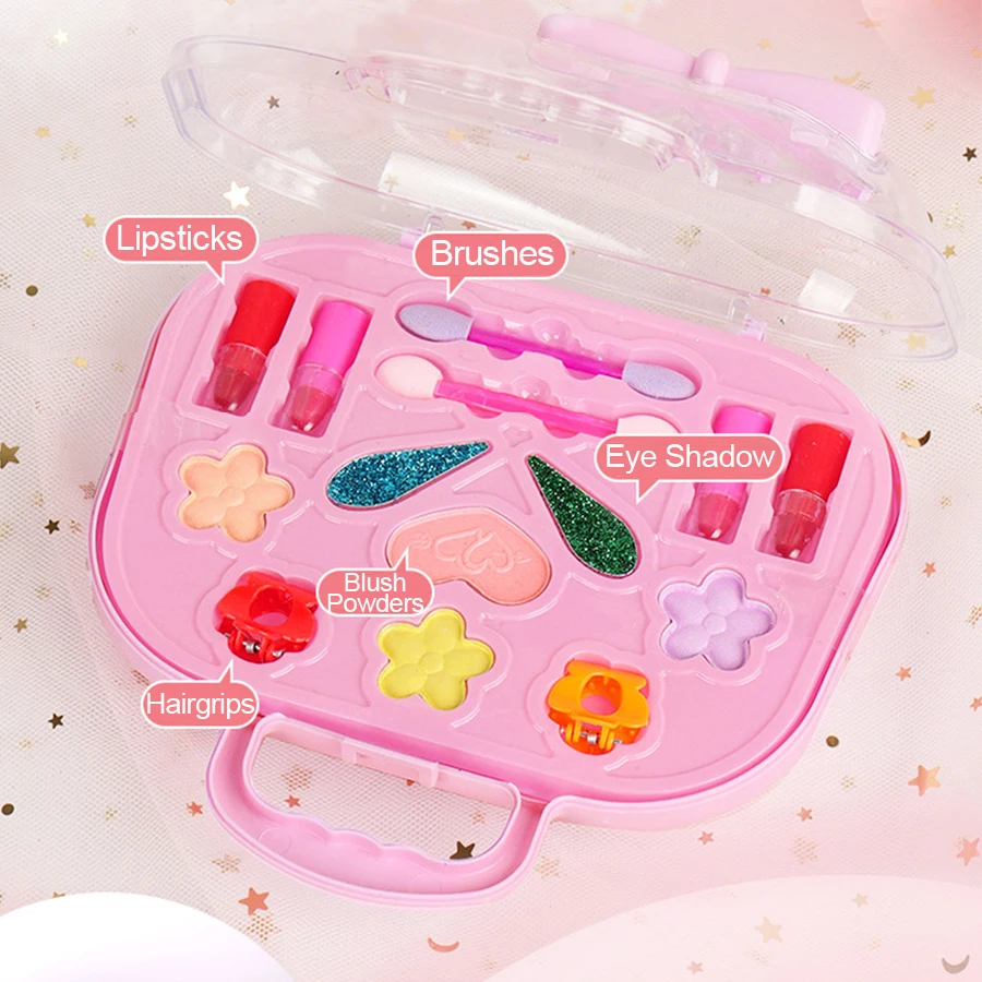 Princess Make Up Box Play House Toy Girls