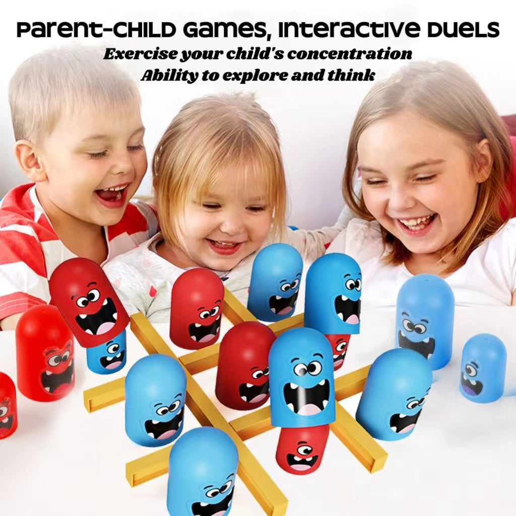 Tic Tac Toe Big Eat Small CartoonThinking Training Board Game