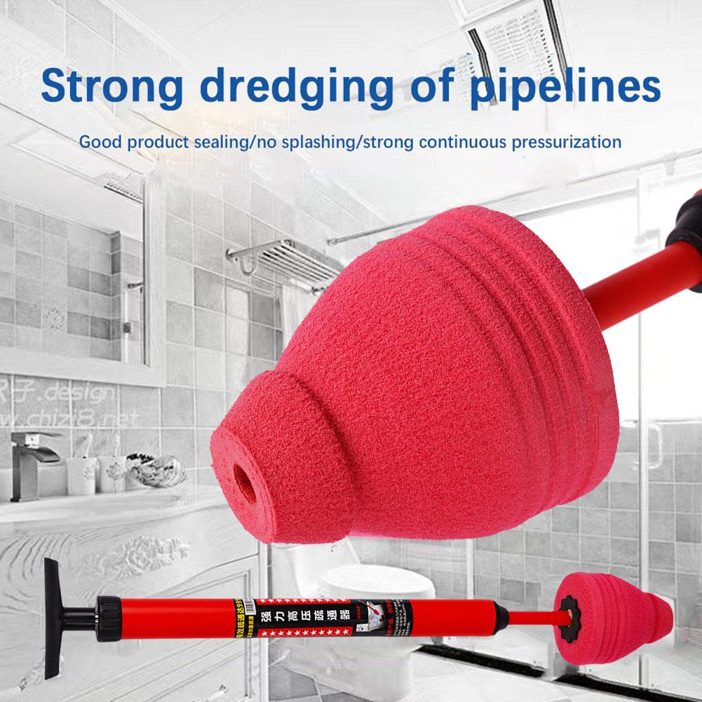 High Pressure Toilet Unblock One Shot Toilet Pipe Plunger