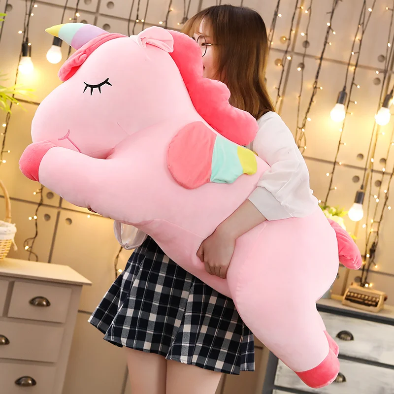 25CM Giant Size Unicorn Plush Toy Soft Stuffed Cartoon Unicorn Dolls