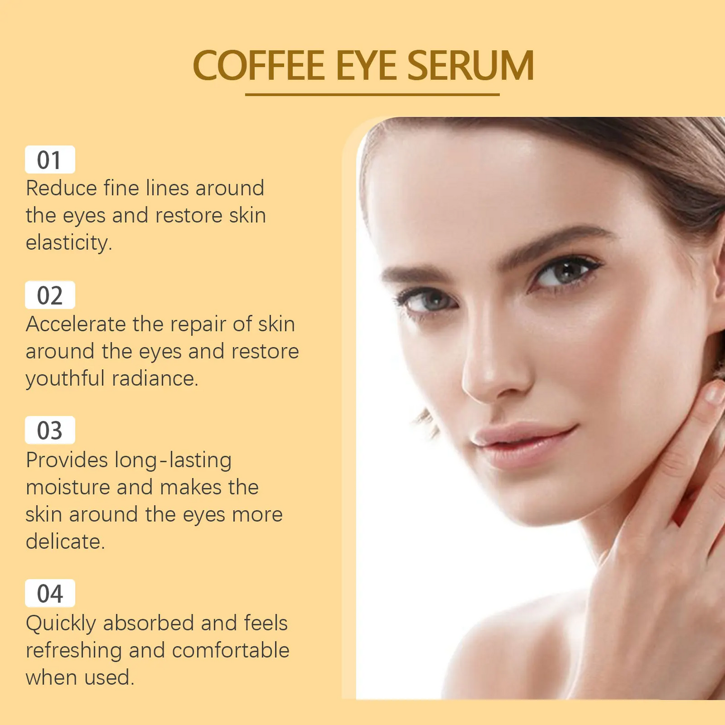 5% Coffee Eye Serum Fade Eye Fine Line