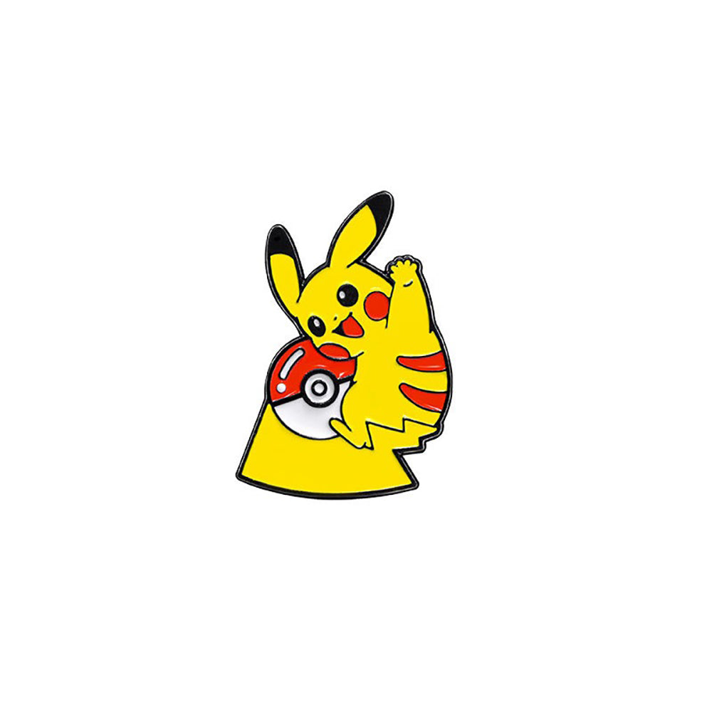 Pokemon Pikachu Anime Metal Badge