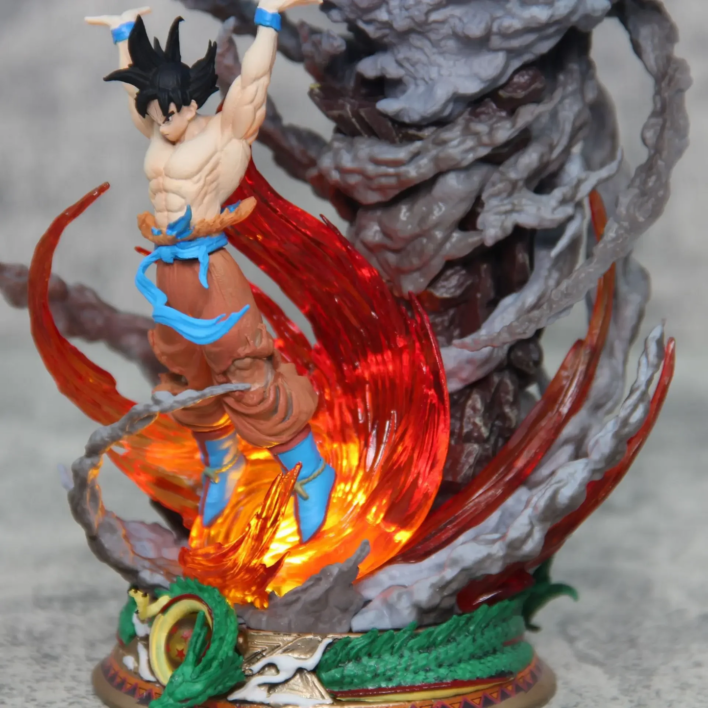 23cm Anime Dragon Ball Goku Figure Super Spirit Bomb Son Goku