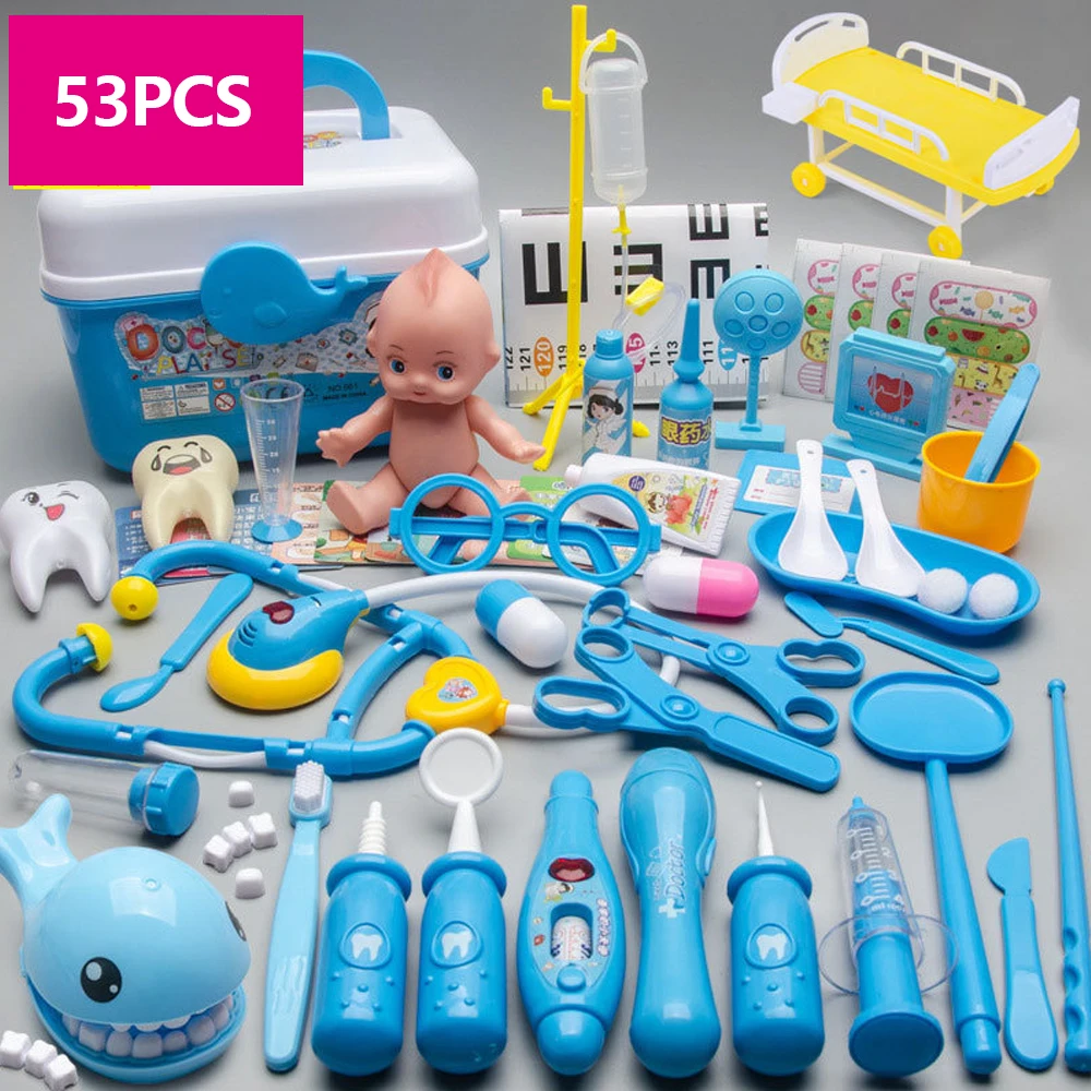 Doctor Toys for Kids 53PCS Doctor Pretend Play Se