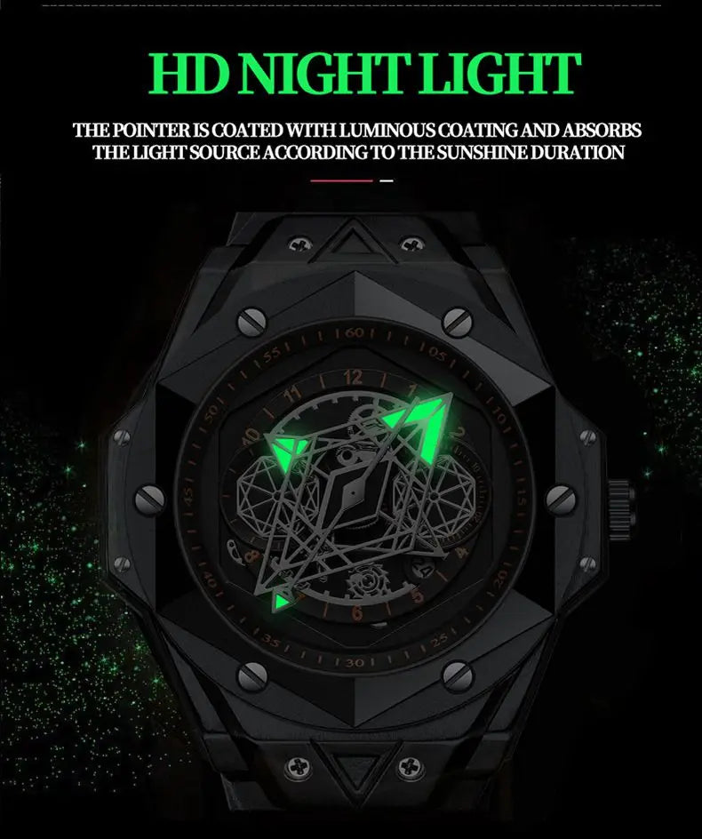 Men Watch Top Brand Luxury Sports Waterproof Quartz