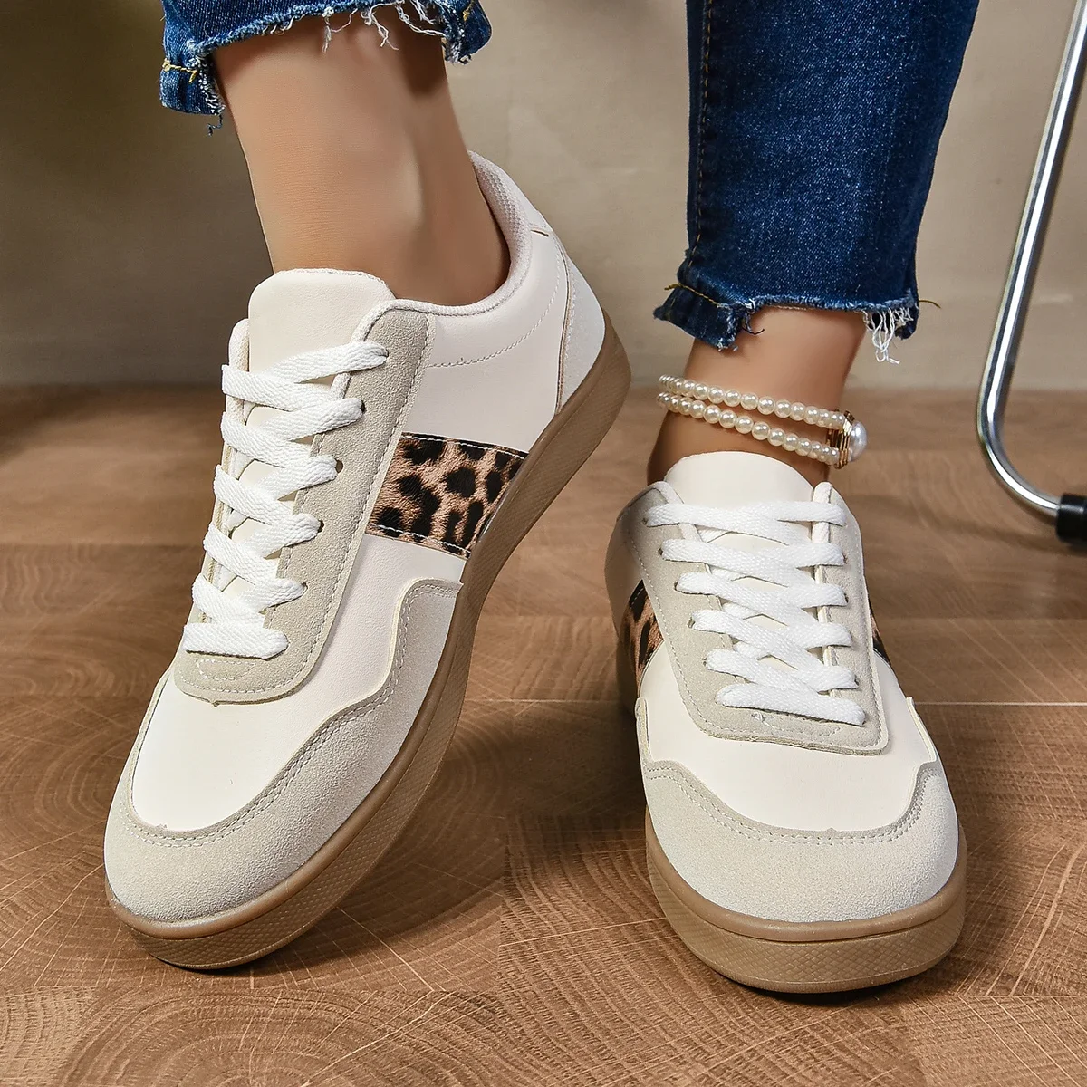 Leopard Women's Shoes Designer High Quality Sneaker