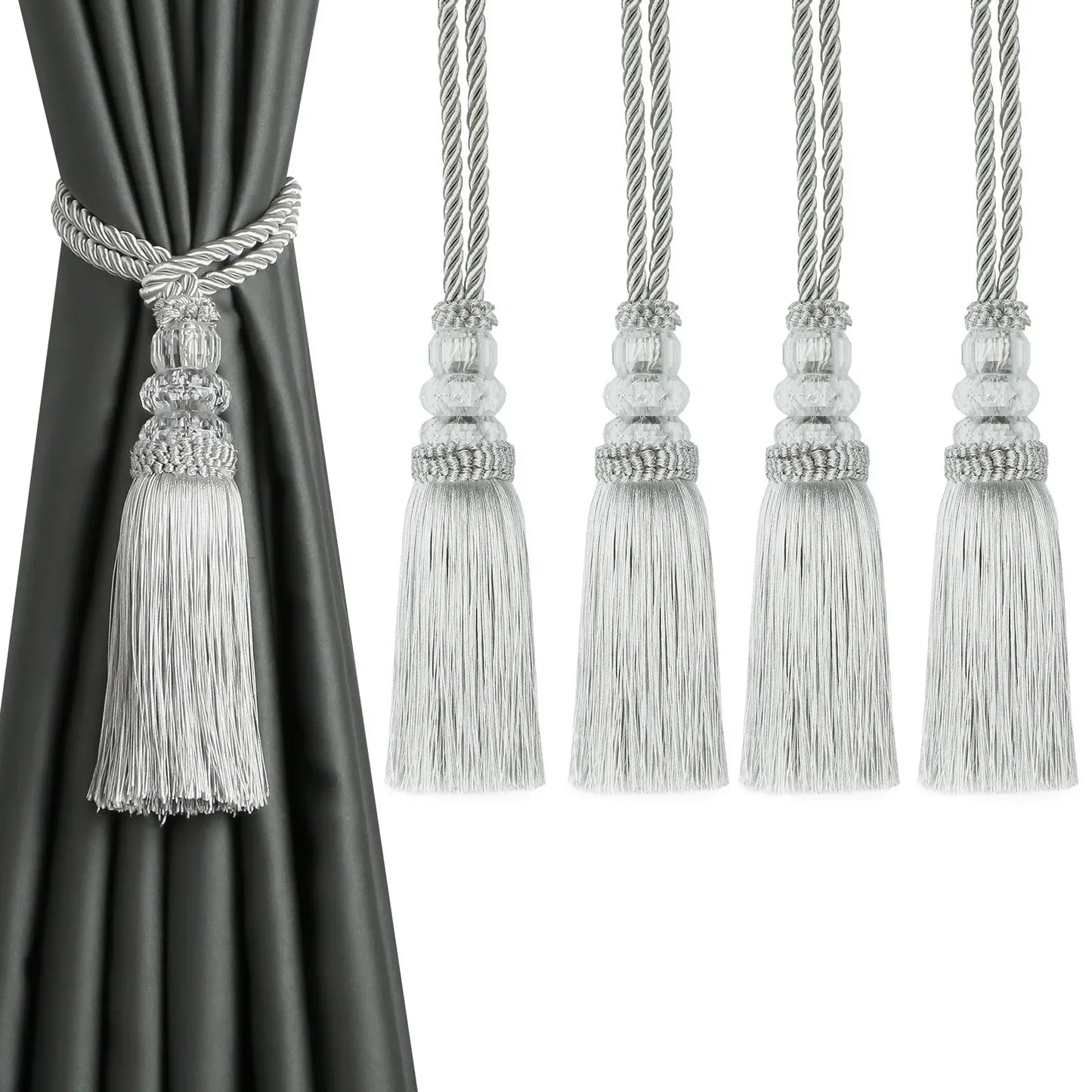 1PC Curtain Tassel Tieback