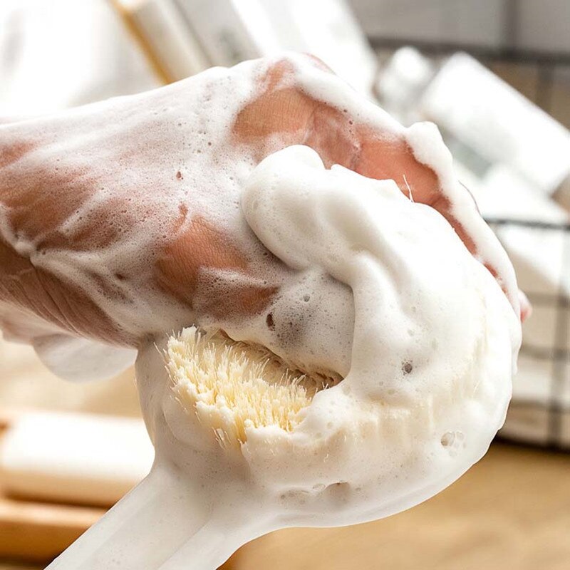 Japanese Bath Brush Long Handle Soft Hair Bath Brush