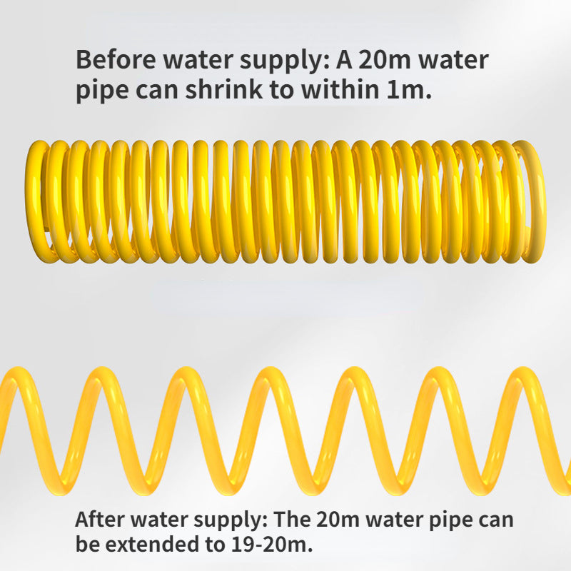 Telescopic Water Pipe with High-pressure Nozzle