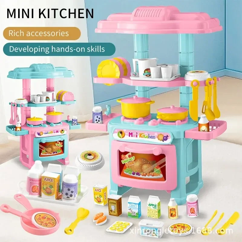 Mini Kitchen Counter Play Set