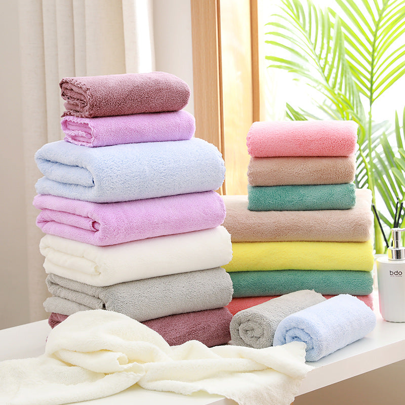 2PC Bath Towels Set Super Soft Highly Absorbent