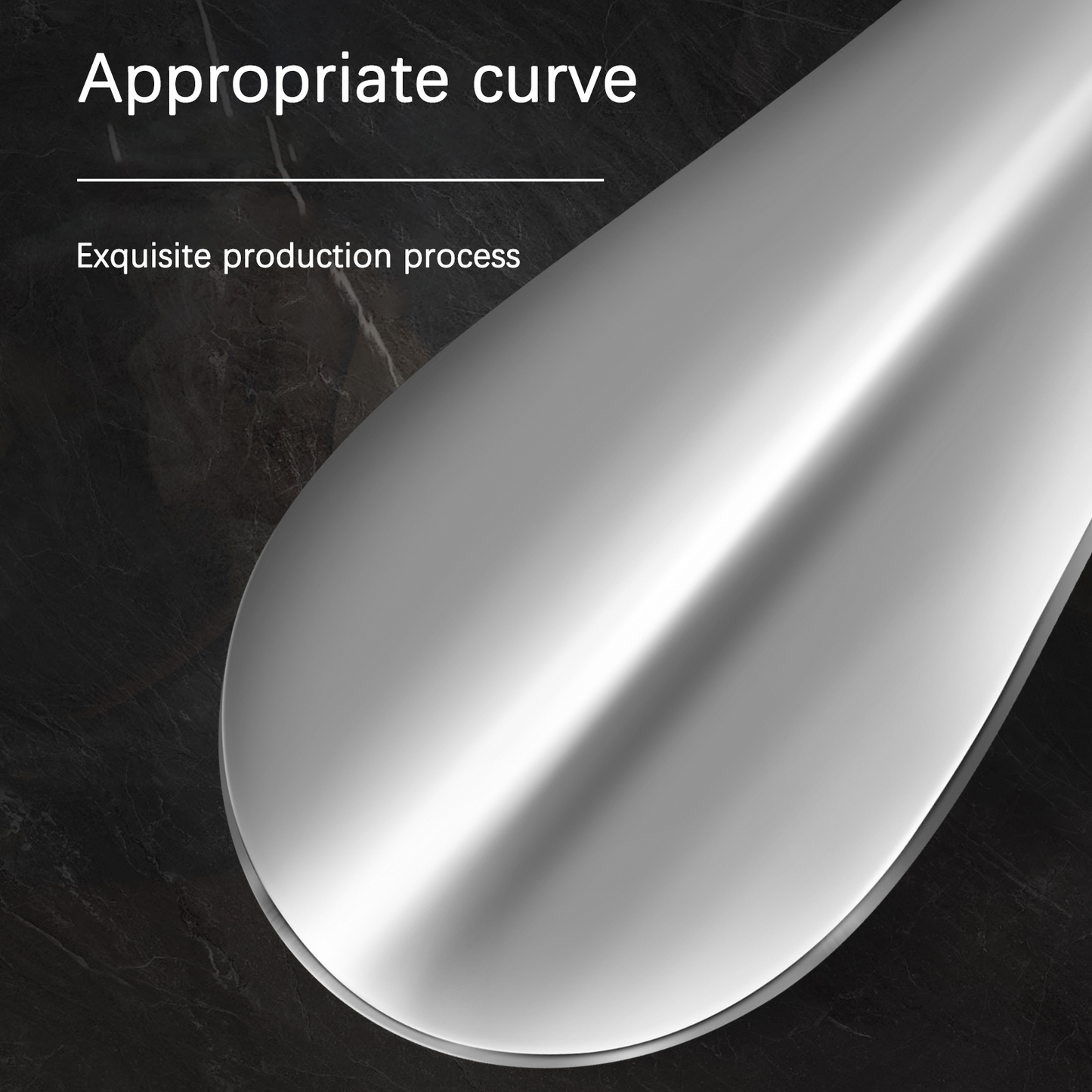 Easy Carry Mini Black Shoehorn Metal