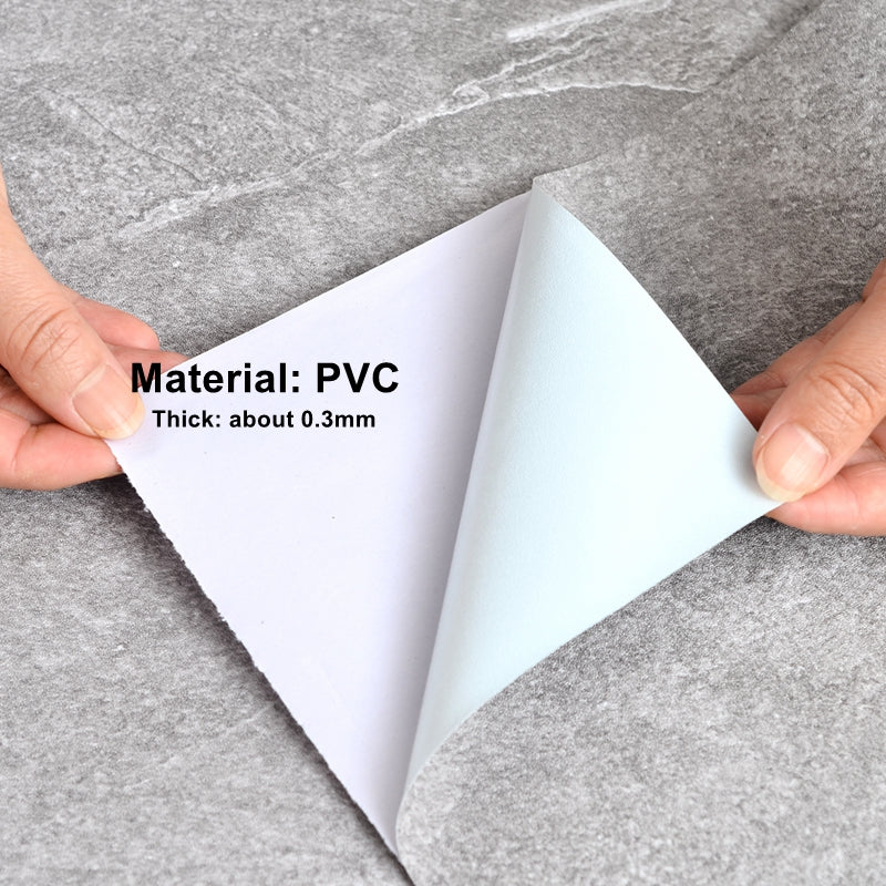 40CM Thicken Wood Grain Floor Sticker Industrial Cement