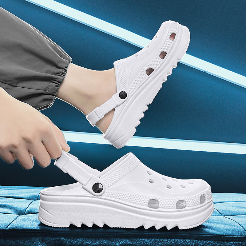 Men Summer Indoor Bathroom Slippers Wearing Sandals Outside Sandals