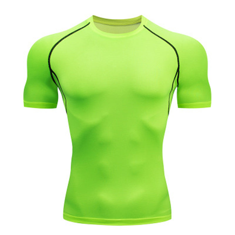 Men's T Shirt Outdoor Training Fitness Gym Jogging Running
