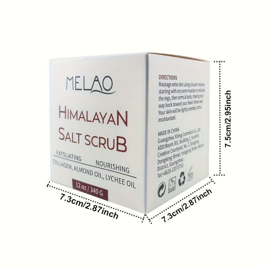 Himalayan Salt Body Scrub with Collagen and Stem Cells