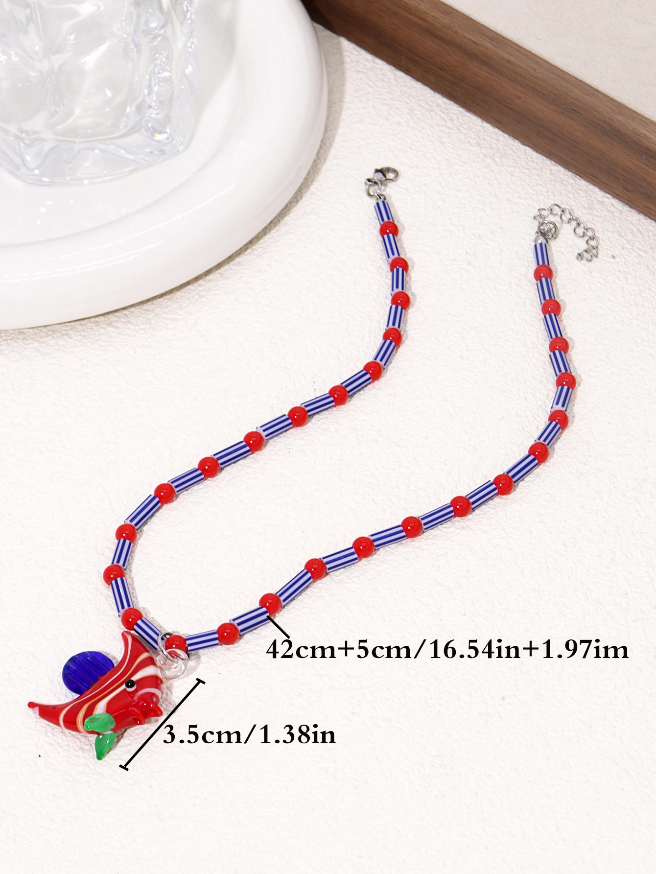 Creative Charm Fish Pendant Women's