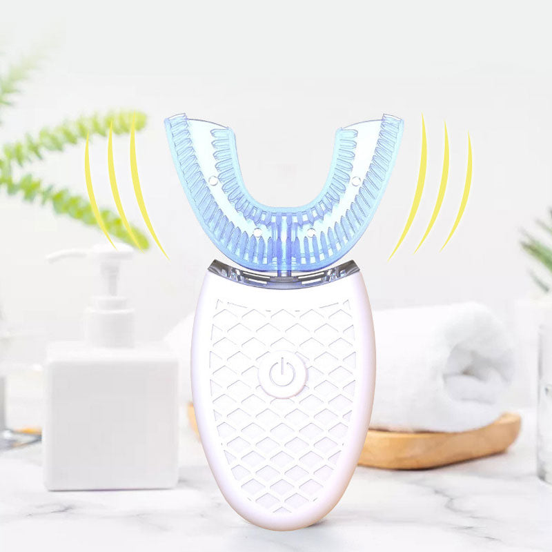 U-Type Toothbrush 360 Degrees Intelligent Silicon Head