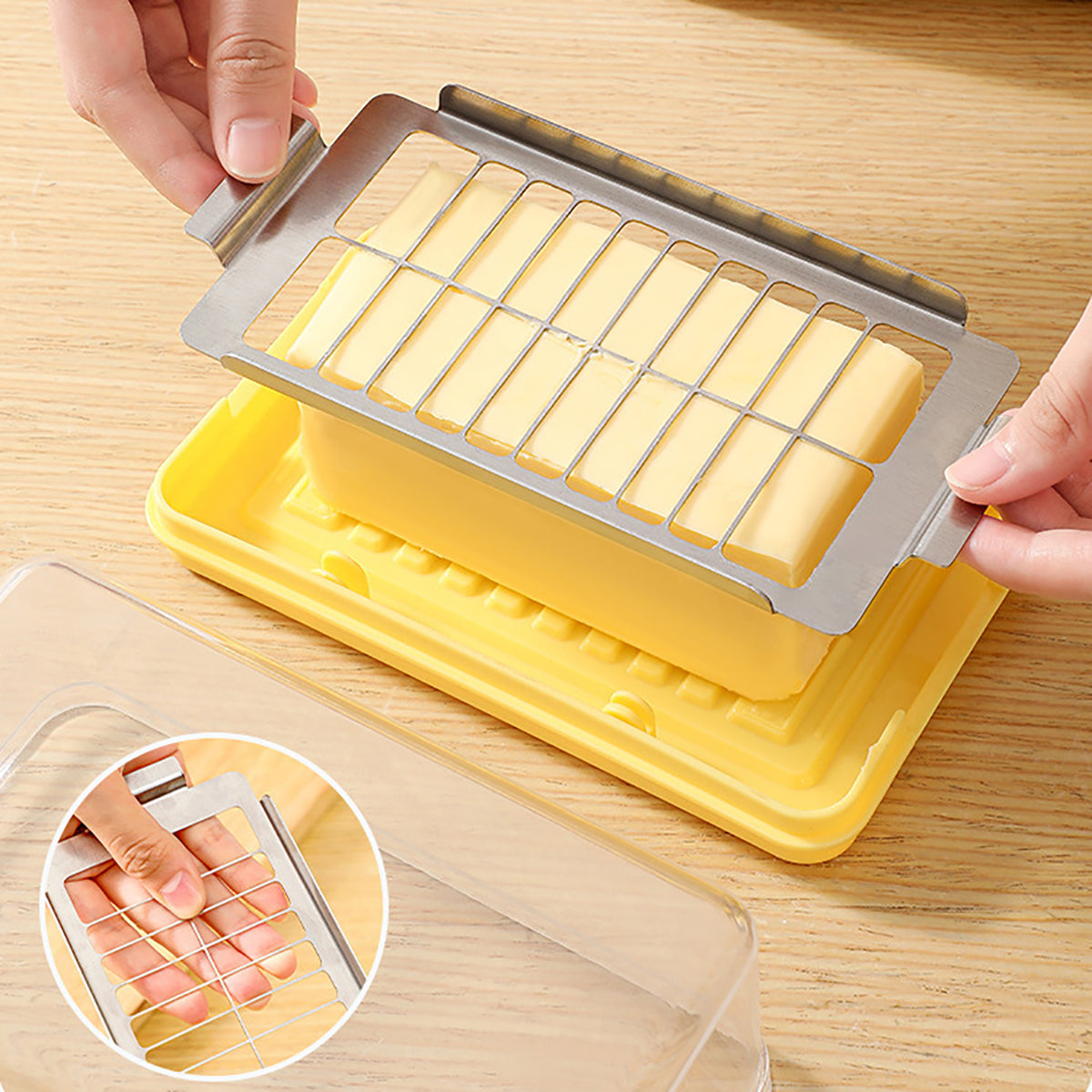 Butter Cutting Fresh-keeping Box With Lid