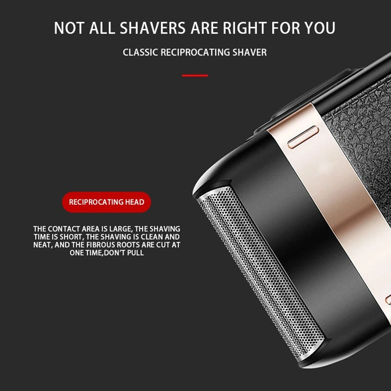 powerful rechargeable shaver for men