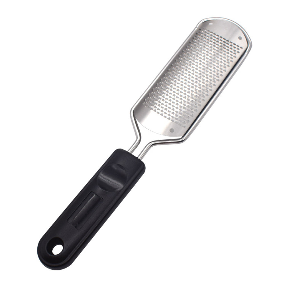 Foot Rasp File Pedicure Stainless Steel Brush Scrubber
