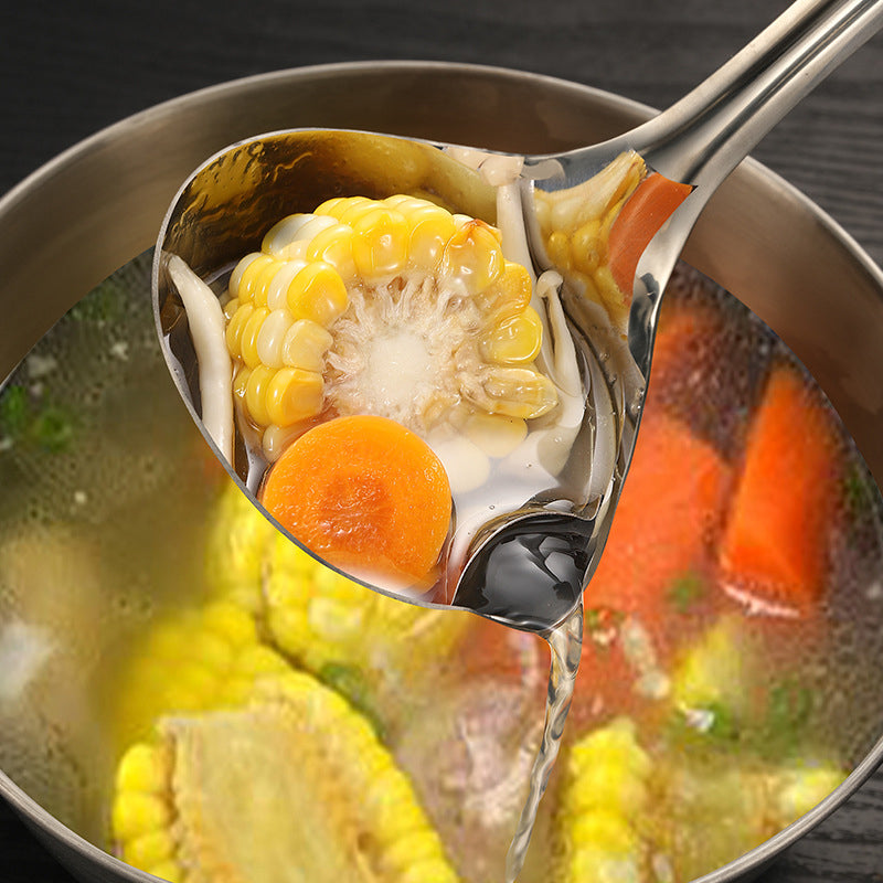 Stainless Steel Colander Spoon Soup Colander