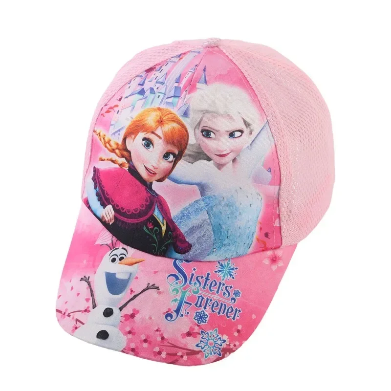 Kawaii Frozen Hat Elsa Anna Baseball Cap