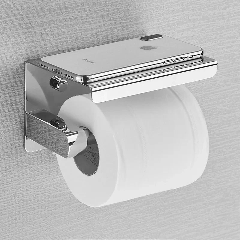 Stainless Steel Bathroom Paper Holder Toilet Roll Holder