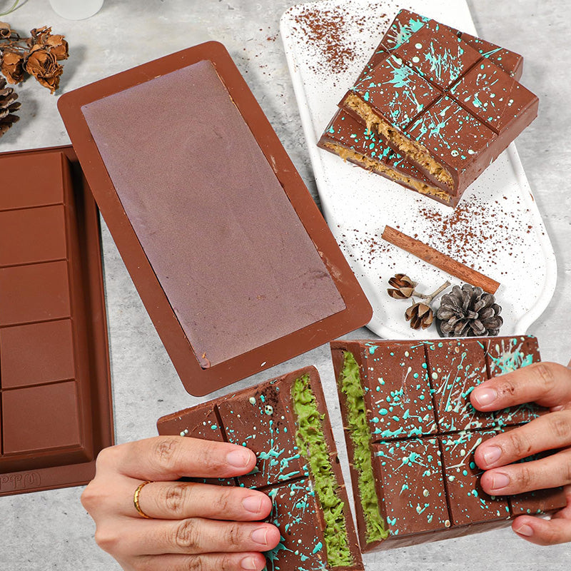 Chocolate Bar Mold Non-Stick Reusable Food Grade