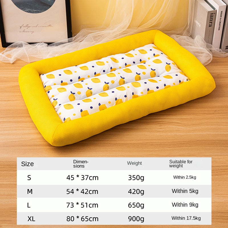 Breathable Summer Dog Cooling Den Waterproof Home Pet Mat