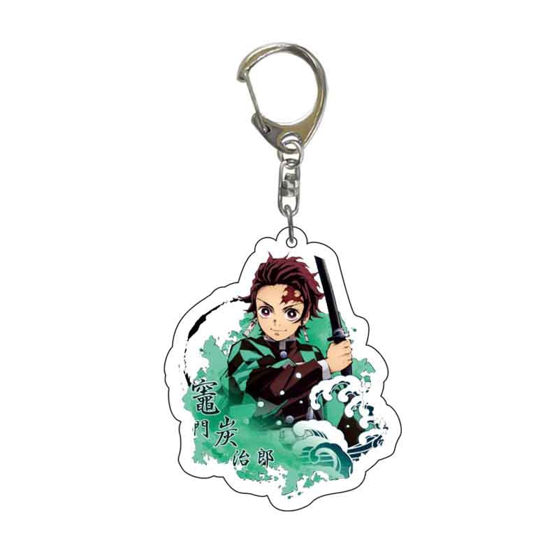 Anime Demon Slayer Keychain Cartoon