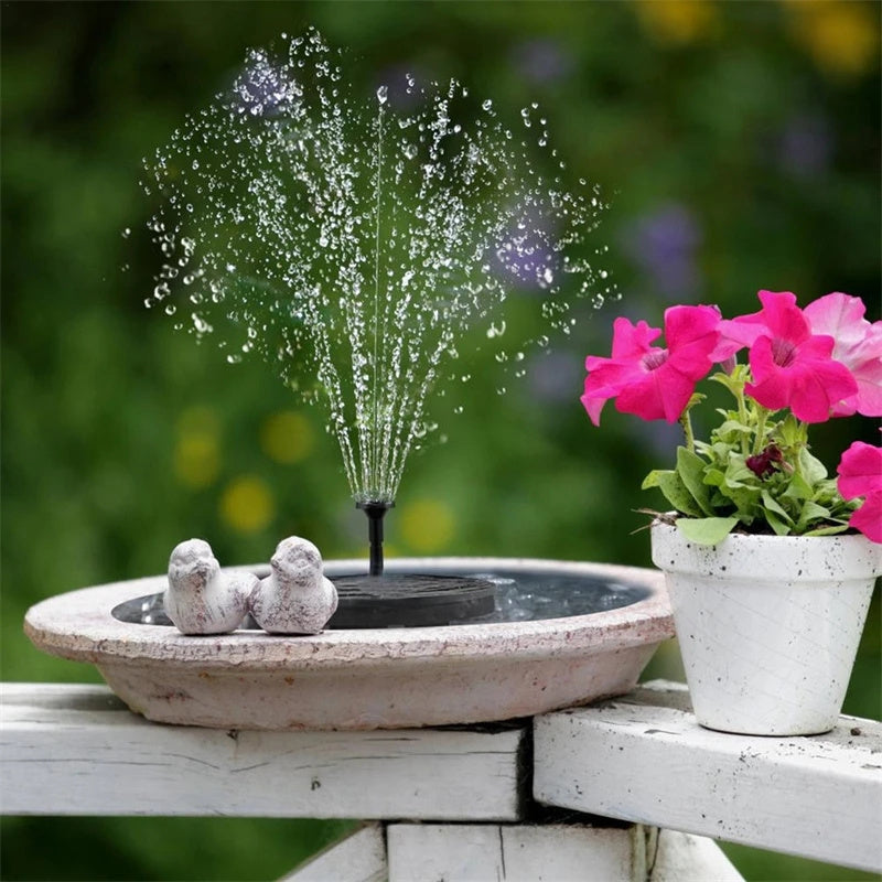 Solar Fountain Pump Energy-saving Plants Watering Kit