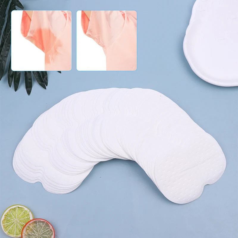 50Pcs Unisex Sweat Pads Summer Deodorants Underarm