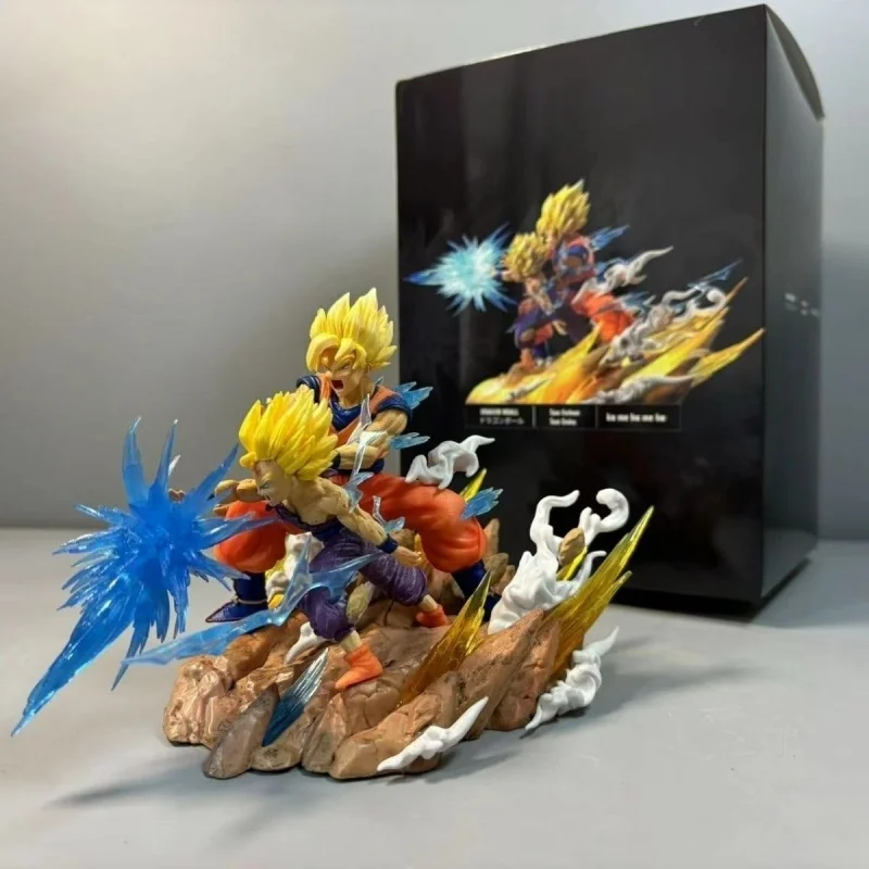 Dragon Ball Z Famous Scene Face Wave Resonance  Father Son