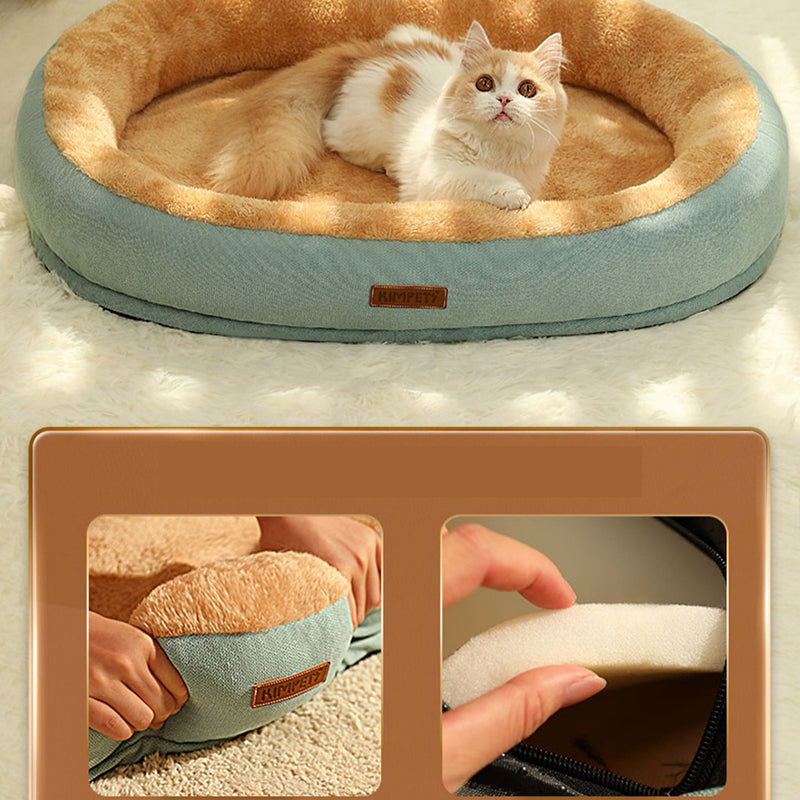 Winter Cat Bed Dog Pet Bed Kennel Non-Slip Warm Small Dog