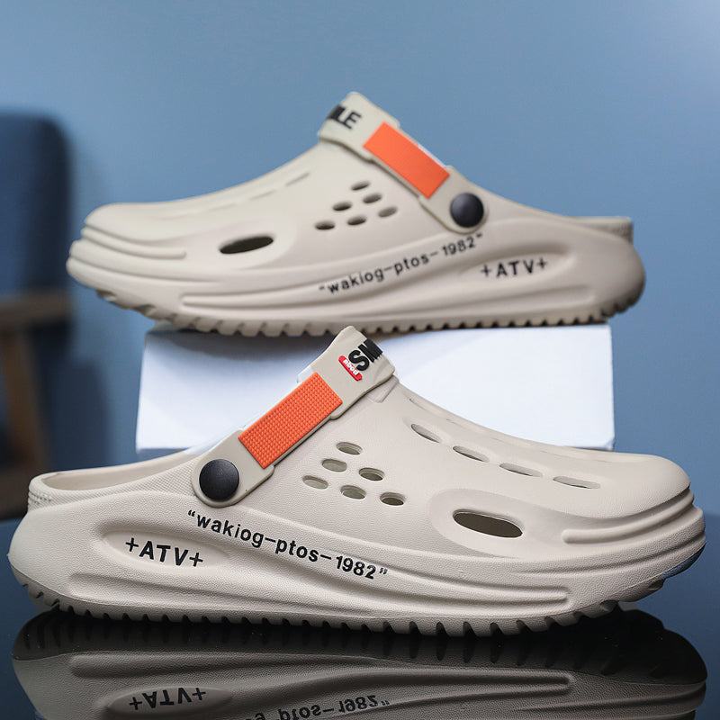 Classic Summer Clogs Men Slippers Breathable Garden Shoes