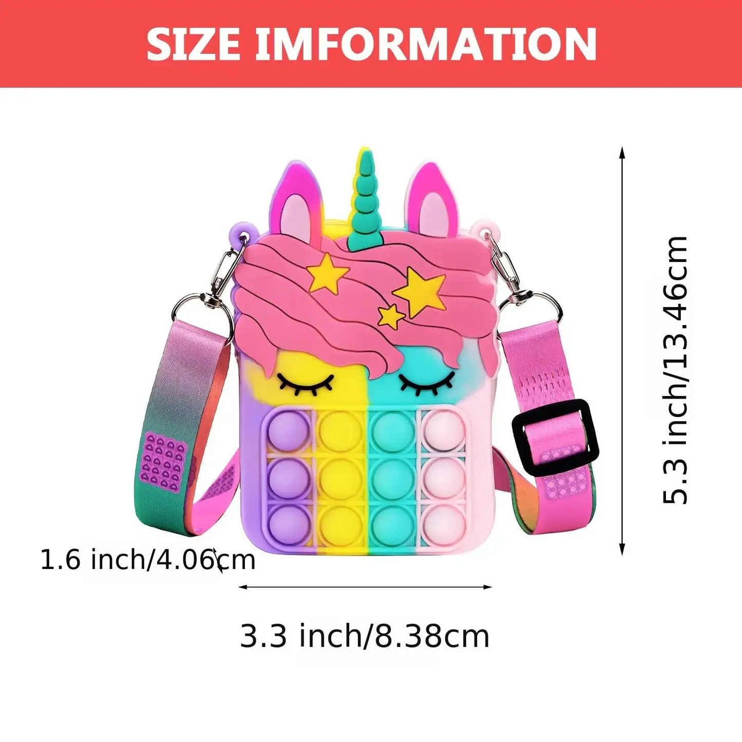 Girl And Women's Unicorn Pop Purse Pop Bag