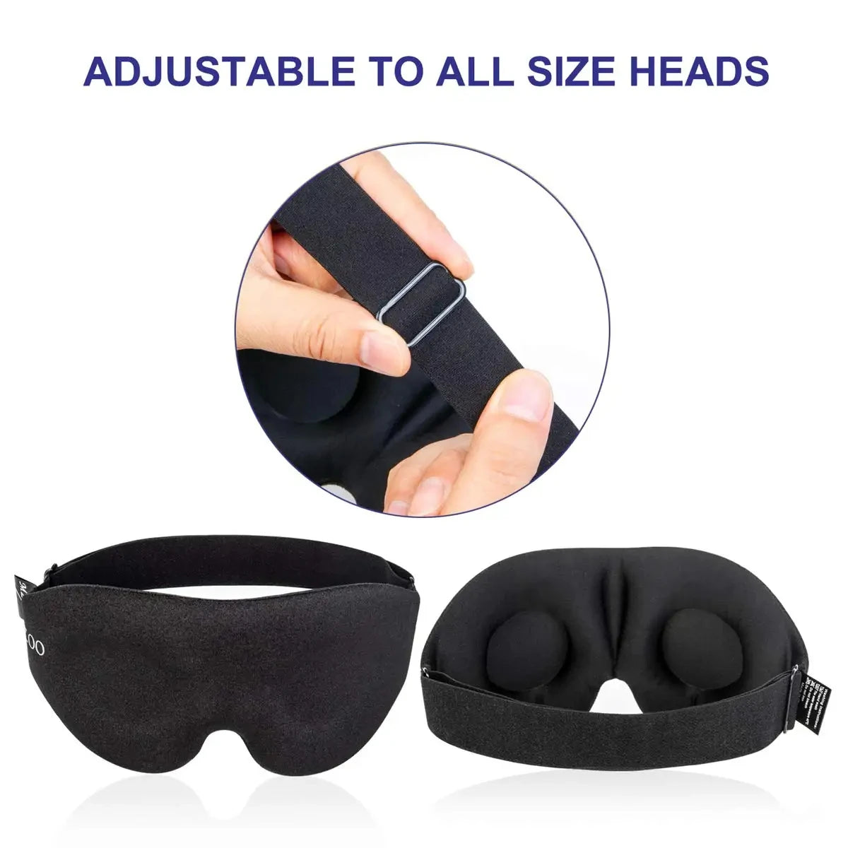 Eye Mask for Sleeping 3D Contoured Cup Blindfold