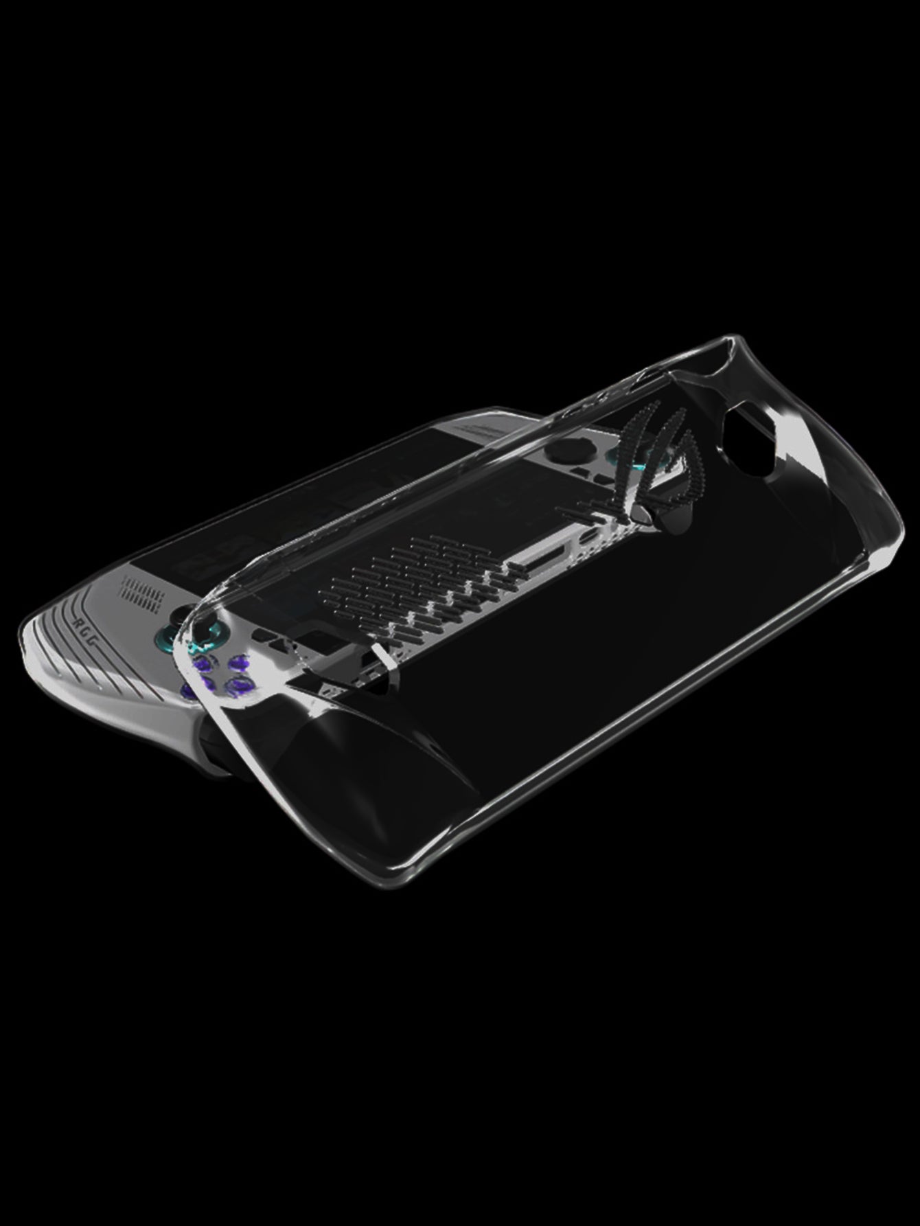 Case Game Console Clear TPU Protective Shell Back Cover