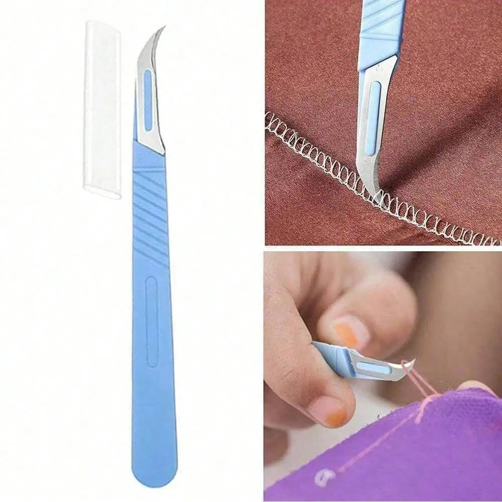 5PCS Sewing Seam Ripper Kit Blue Sewing Stitch