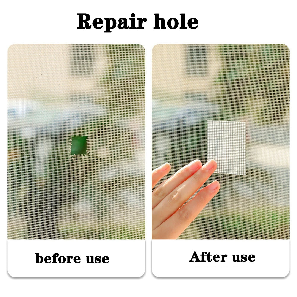 Easy-to-Apply Waterproof Window Screen Repair Tape
