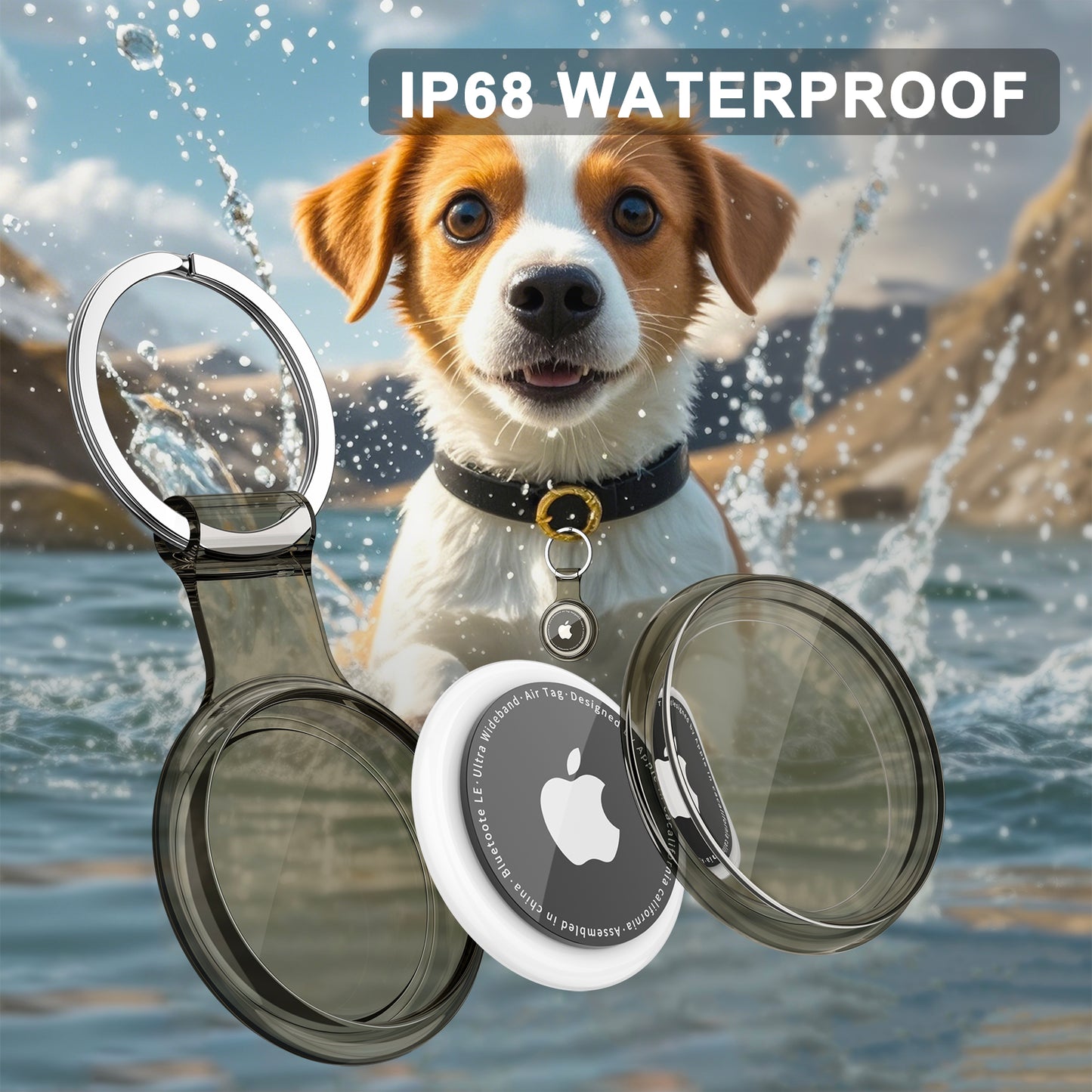 Waterproof Anti-lost Keychain Holder