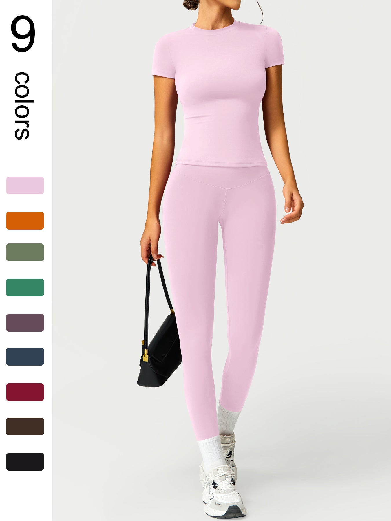 2PCS Yoga Suit Sports Set Women Quick-Drying Gym Set Women