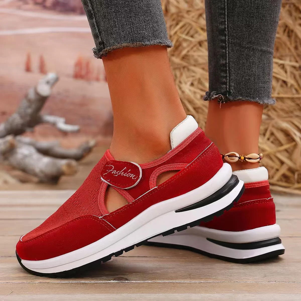 Women's Vulcanized Shoes Retro Sneakers Shoes