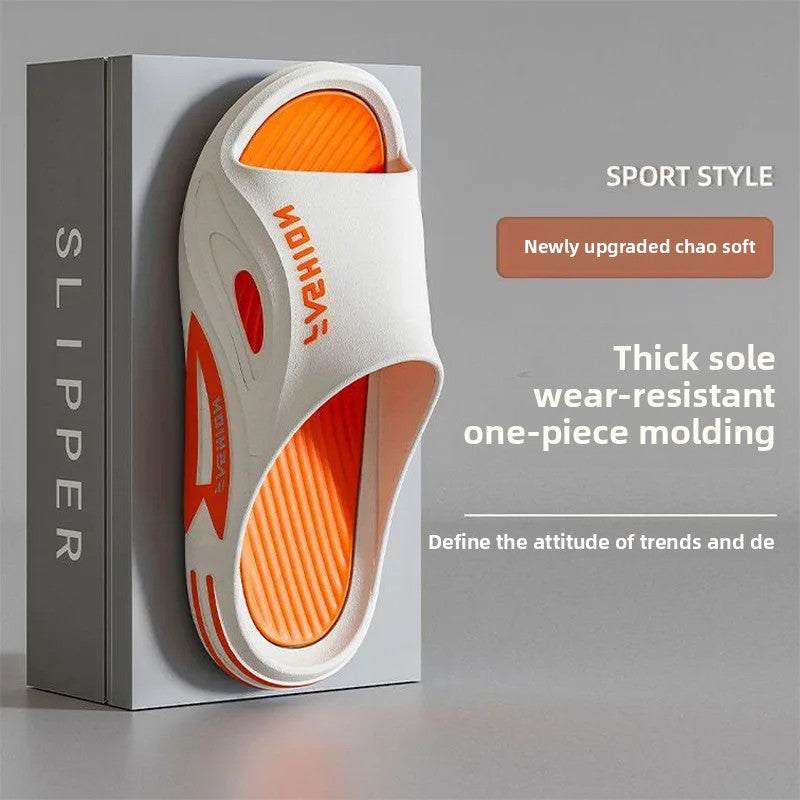 Men's Summer Outdoor Sports Anti-slip Wear-resistant Beach Two-use Cool Slippers