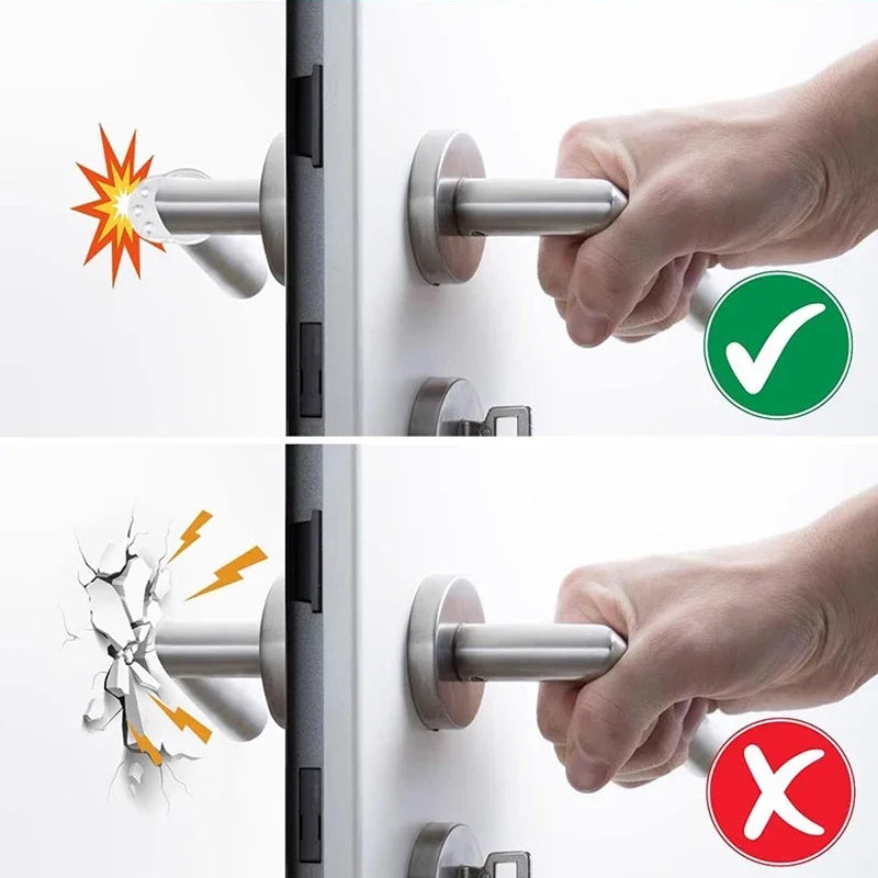 Door Stops Silicone Door Handle Buffer Wall Protection